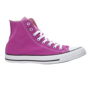 Converse fuchsia high tops
